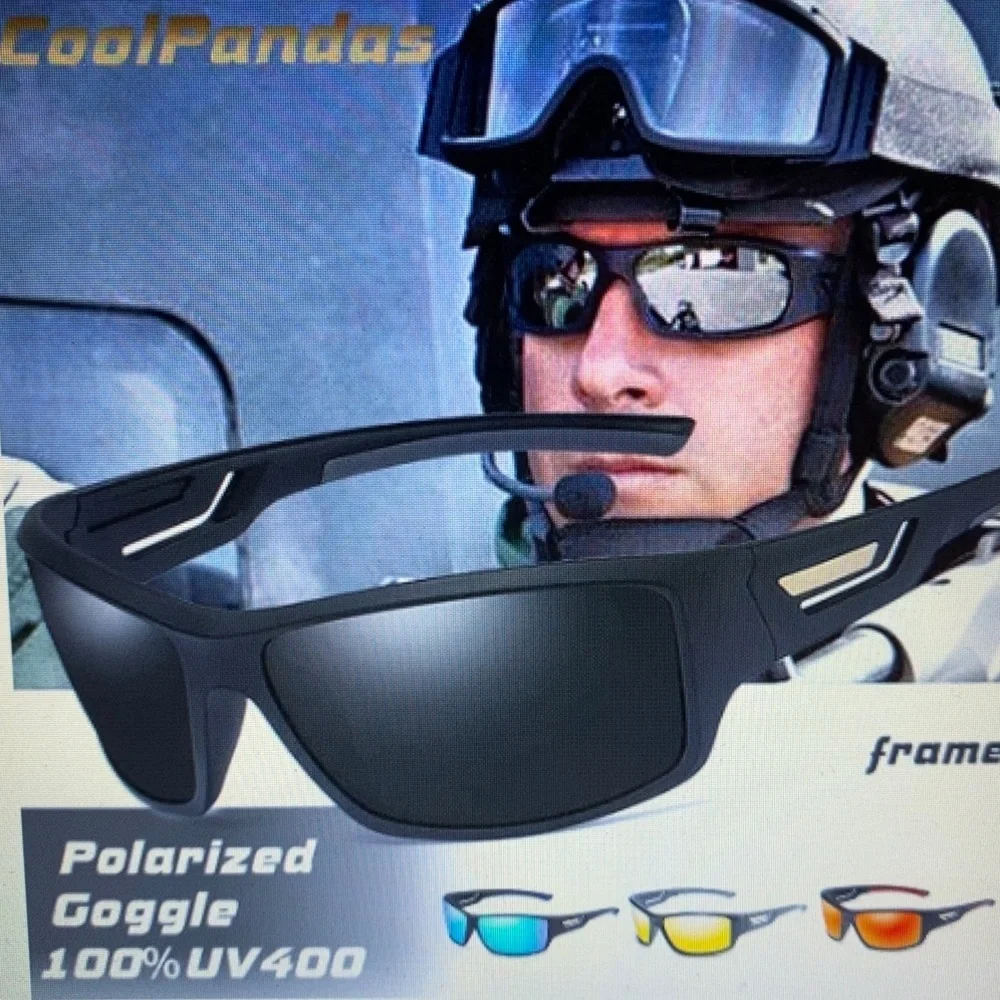 Polarized Men’s UV 400 Sunglasses NWT